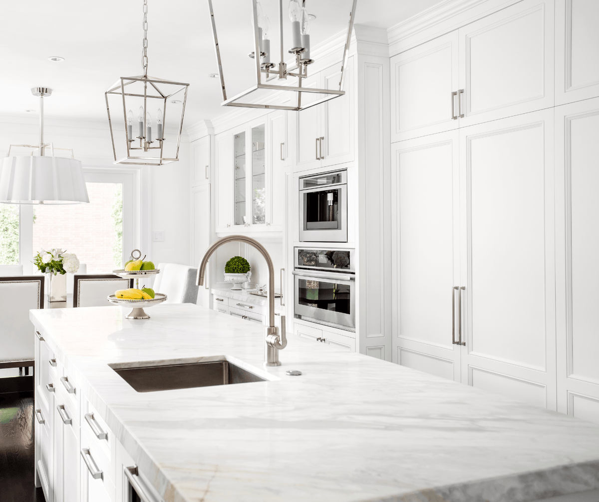 How to Clean White Kitchen Cabinets 