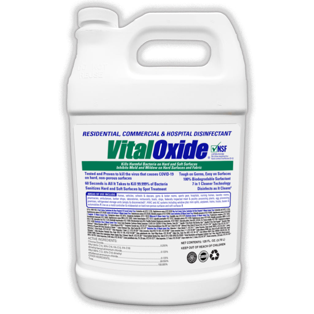 Virus and Bacteria Killer Safe - Vital Oxide Disinfectant 1 Gallon